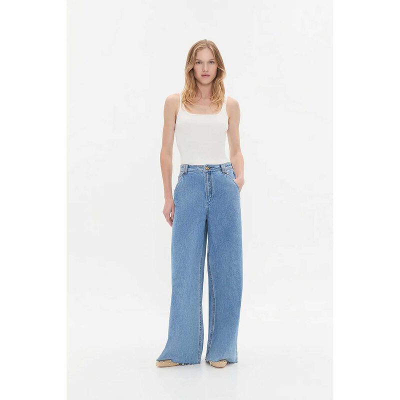 Aje Holland Wide Leg Jean image number 3